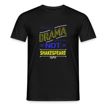 chat dictons drôles citations connaisseur de livre fan de livre - T-shirt homme - noir - Devant - AI Model Male 178 light (178cm)