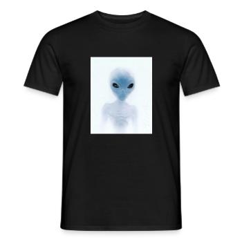 Alien - Men's T-Shirt - black - Front - AI Model Male 178 light (178cm)