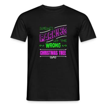 Beagle Lover Cadeau Drôle de Race de Chien de Noël - T-shirt homme - noir - Devant - AI Model Male 178 light (178cm)