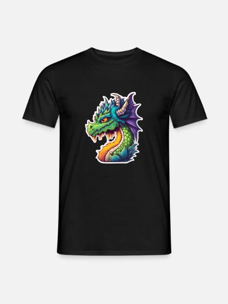Dragon Power - Men's T-Shirt - black