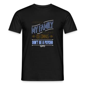 Écrire un livre Rédacteur cool éditeur tasses à café - T-shirt homme - noir - Devant - AI Model Male 178 light (178cm)