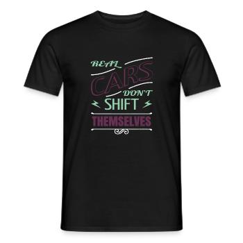technician gift automobile awesome statement bday - Männer T-Shirt - Schwarz - Vorne - AI Model Male 178 light (178cm)