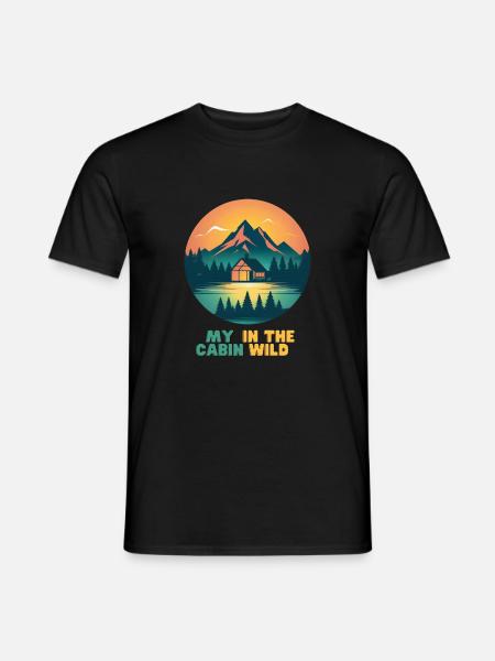 Ma cabine - T-shirt homme - noir