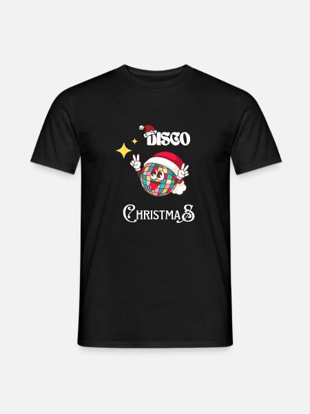 Fun Disco Christmas | XMAS - T-shirt homme - noir
