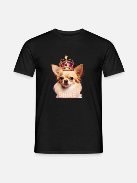 Chihuahua - Männer T-Shirt - Schwarz