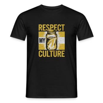 Kombucha – Plus qu’une simple boisson - T-shirt homme - noir - Devant - AI Model Male 178 light (178cm)