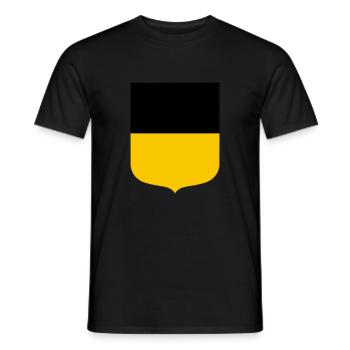 Bade-Wurtemberg - T-shirt homme - noir - Devant - AI Model Male 178 light (178cm)