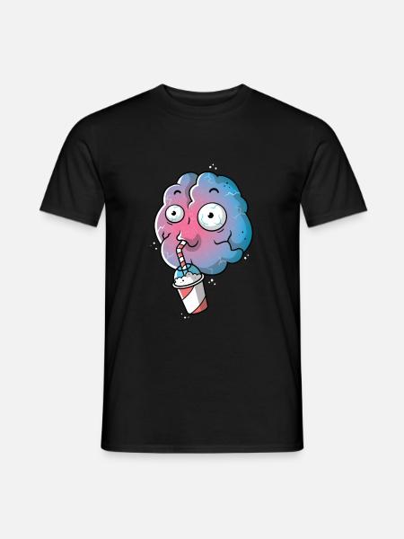 Brain Freeze - Men's T-Shirt - black