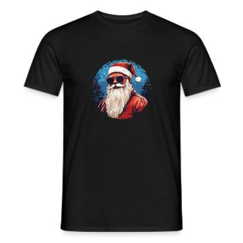 Frohe Weihnachten - Männer T-Shirt - Schwarz - Vorne - AI Model Male 178 light (178cm)