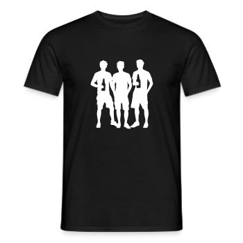 Junggesellen Party Gruppe Urlaub Jga - Männer T-Shirt - Schwarz - Vorne - AI Model Male 178 light (178cm)