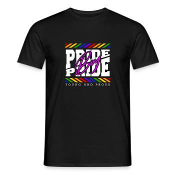 Love Is Love Pride Colors Of Rainbow Equality - Men's T-Shirt - black - Front - AI Model Male 178 light (178cm)