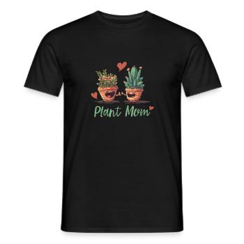 A garden lover's delight - Men's T-Shirt - black - Front - AI Model Male 178 light (178cm)