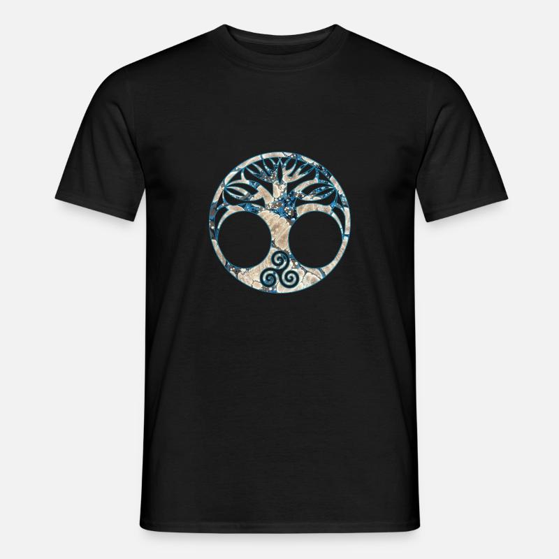 yggdrasil e 242 - Männer T-Shirt - Schwarz