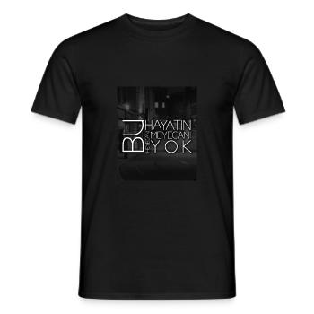 Bu Hayatin heyecani meyecani yok - Männer T-Shirt - Schwarz - Vorne - AI Model Male 178 light (178cm)