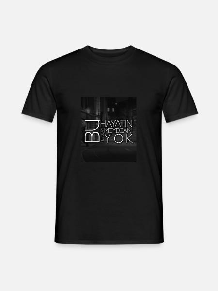 Bu Hayatin heyecani meyecani yok - T-shirt herr - svart