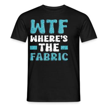Restorer Upholstered Furniture - Men's T-Shirt - black - Front - AI Model Male 178 light (178cm)