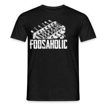 Joueurs de baby-foot et joueurs de baby-foot - T-shirt homme - noir - Devant - AI Model Male 178 light (178cm)