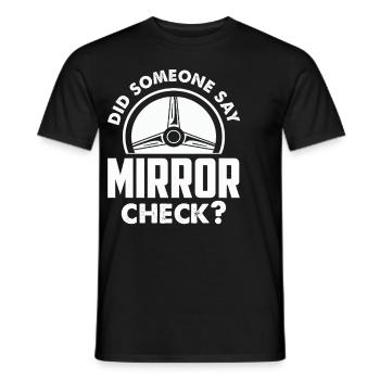 Driving School Driving Instructor - Men's T-Shirt - black - Front - AI Model Male 178 light (178cm)