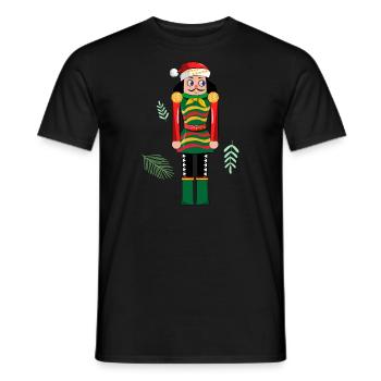 Mexican Nutcracker - Men's T-Shirt - black - Front - AI Model Male 178 light (178cm)