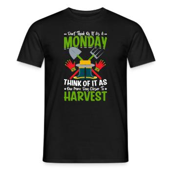 Quota d’agriculteur pour tracteurs agricoles - T-shirt homme - noir - Devant - AI Model Male 178 light (178cm)