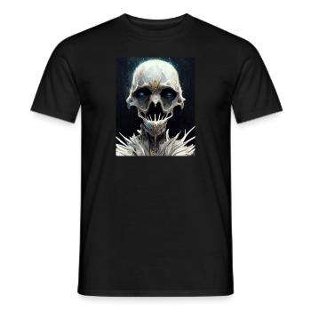 Metal Skull Monster - Men's T-Shirt - black - Front - AI Model Male 178 light (178cm)