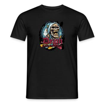 Death is only the beginnibg - Männer T-Shirt - Schwarz - Vorne - AI Model Male 178 light (178cm)