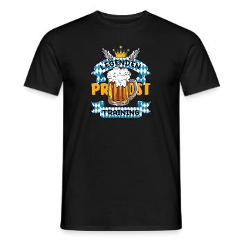 Legenden Training - Männer T-Shirt - Schwarz - Vorne - AI Model Male 178 light (178cm)