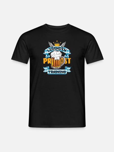 Legenden Training - Männer T-Shirt - Schwarz