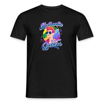 Inclusive Love Diverse Unconditional Lovers Queer - Männer T-Shirt - Schwarz - Vorne - AI Model Male 178 light (178cm)