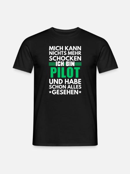 Pilote non choquable - T-shirt homme - noir