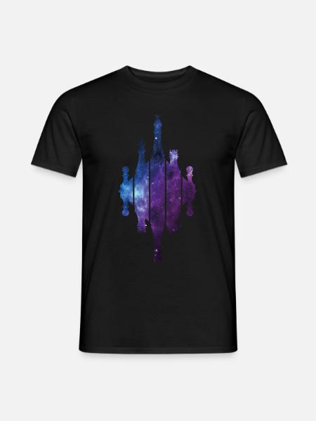 CHESS CHESS PLAYERS CHESS PIECES - Men's T-Shirt - black