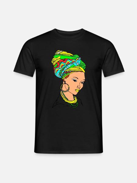 Mama africa - Men's T-Shirt - black