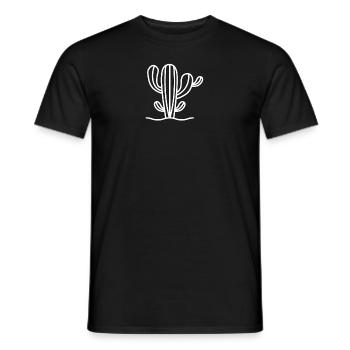 Cactus sûr - T-shirt homme - noir - Devant - AI Model Male 178 light (178cm)