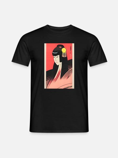 Geisha 10 - Men's T-Shirt - black