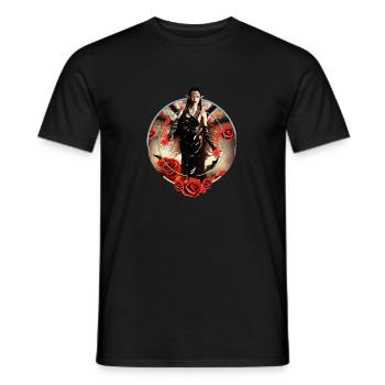 Le pouvoir de la sorcière noire - T-shirt homme - noir - Devant - AI Model Male 178 light (178cm)