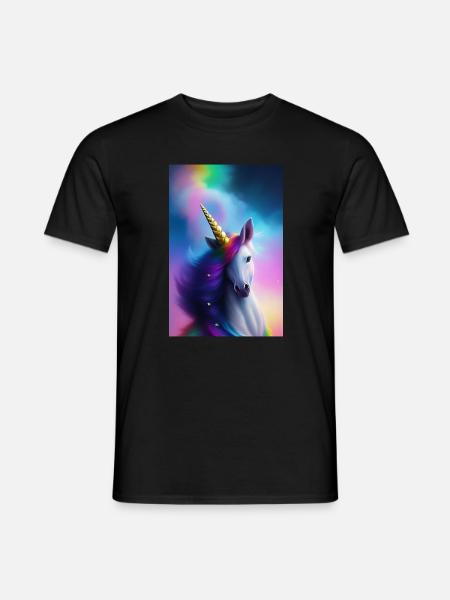 Unicorn - Men's T-Shirt - black