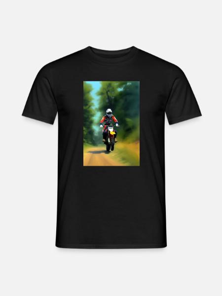 Motocross Riding - Men's T-Shirt - black