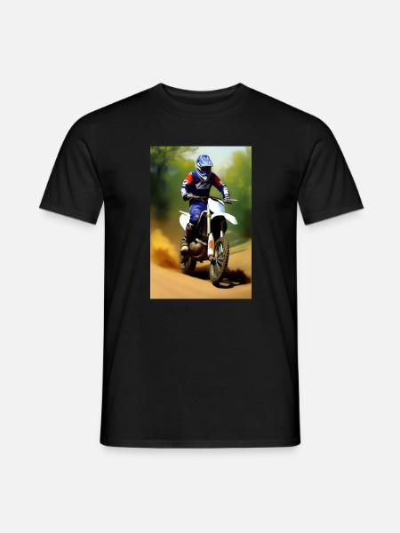 Motocross Riding - Men's T-Shirt - black