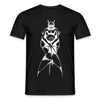 World Devourer – The World in His Claws - Men's T-Shirt - black - Front - AI Model Male 178 light (178cm)