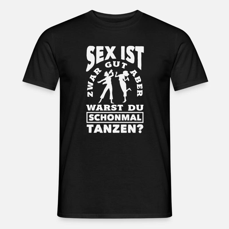 Tanzen - Männer T-Shirt - Schwarz