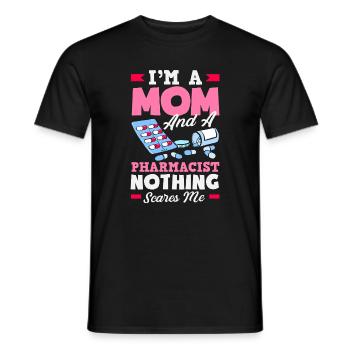 Pharmacist Pharmaceutical Technical - Men's T-Shirt - black - Front - AI Model Male 178 light (178cm)