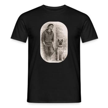 Matt & Holly - T-shirt homme - noir - Devant - AI Model Male 178 light (178cm)