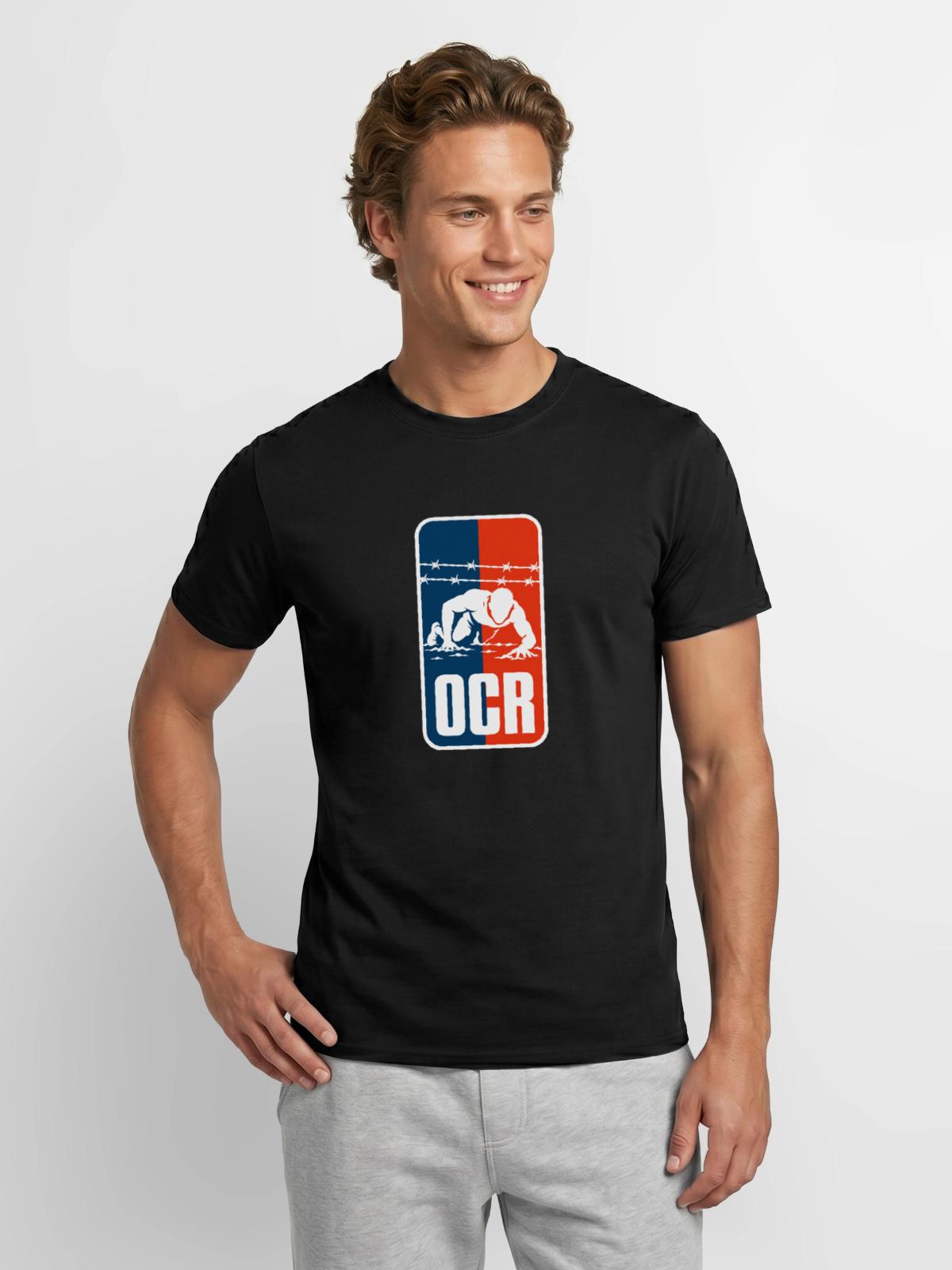 C445A3CB-AF3B-4F2F-9E1D-F1AA150200F0 - Männer T-Shirt - Schwarz - Vorne - AI Model Male 178 light (178cm)