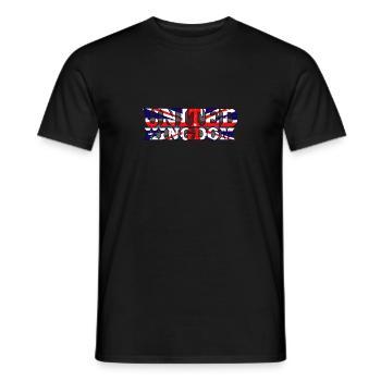 UK 5 G - T-shirt homme - noir - Devant - AI Model Male 178 light (178cm)