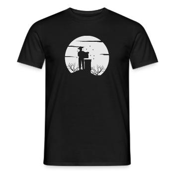 Bee Beekeepers - Men's T-Shirt - black - Front - AI Model Male 178 light (178cm)