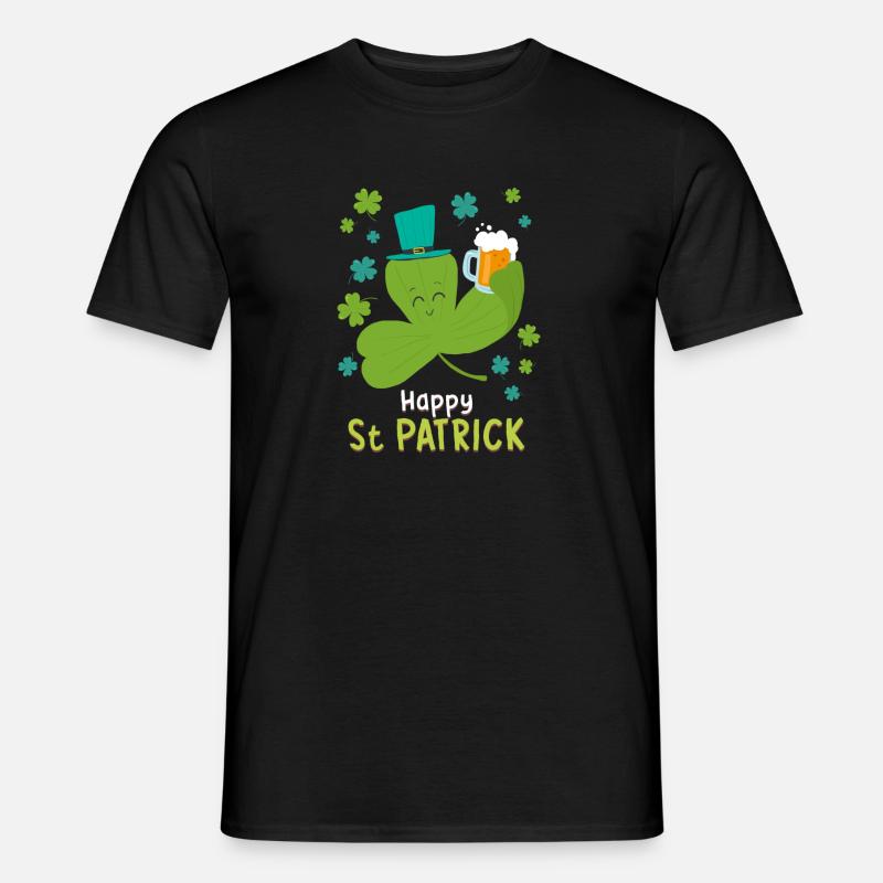 St. Patrick - Männer T-Shirt - Schwarz