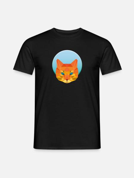 Cat Art - Men's T-Shirt - black