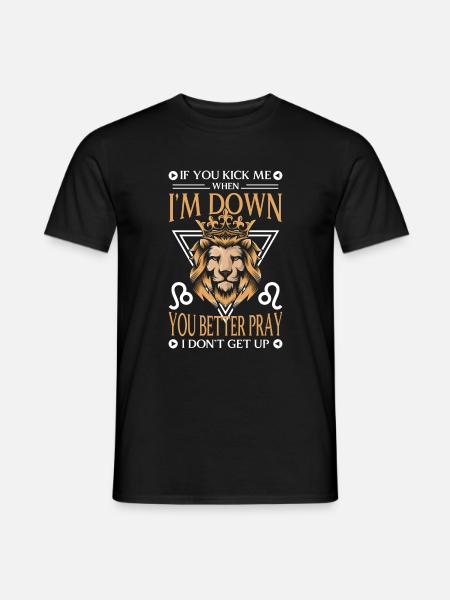 Sternzeichen Tierkreiszeichen Aszendent - Mænd T-shirt - sort