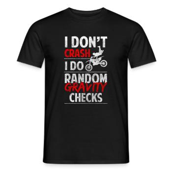 Cycliste cycliste Retro Street - T-shirt homme - noir - Devant - AI Model Male 178 light (178cm)