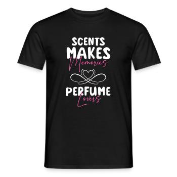 Parfum Parfümerie Parfümflasche - Männer T-Shirt - Schwarz - Vorne - AI Model Male 178 light (178cm)